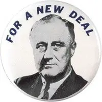 The New Deal Program Pin